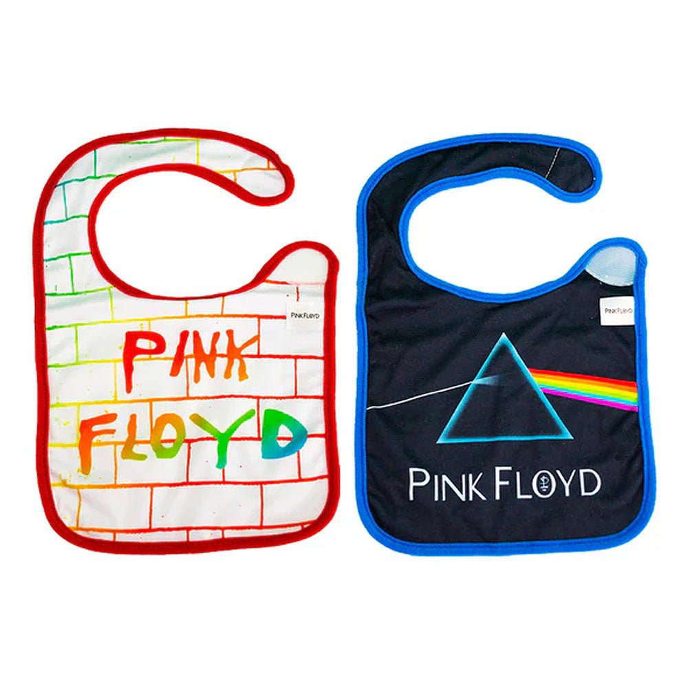 PINK FLOYD ピンクフロイド (結成 60周年 ) - Dark Side of The Moon and The Wall / Bib 2 Pack / 2枚セット / ファッション雑貨 - PGS